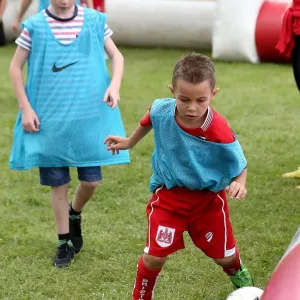 Bristol City FC: Engaging Fans with Community Foundation Activities at Hengrove Athletic Pre-Season Friendly