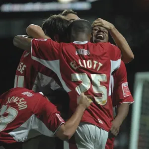 Bristol City FC Print: Watford vs Bristol City Celebration Bristol City FC Print: Watford vs Bristol City Celebration