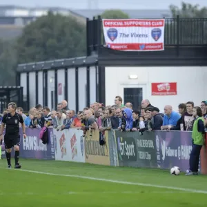 Bristol City FC: FA WSL Clash Against Arsenal Ladies - The Excited Crowd
