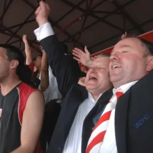 Bristol City FC Print: Gary Johnson and Steve Lansdown Celebrate Promotion Bristol City FC Print: Gary Johnson and Steve Lansdown Celebrate Promotion