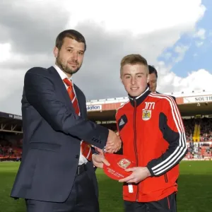 Bristol City FC: Honoring Young Talents with Wales Age Group Caps at Ashton Gate, April 2013