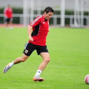 Bristol City FC: Ivan Sproule in Training Focus Bristol City FC: Ivan Sproule in Training Focus