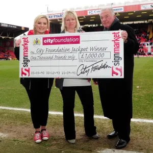 Bristol City FC: Jackpot Winning Moment at Ashton Gate vs Barnsley (23/02/2013)
