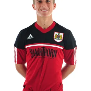 Bristol City FC: Joe Bryan's Focused Expression at Ashton Gate Stadium (Pre-Season Head Shots)
