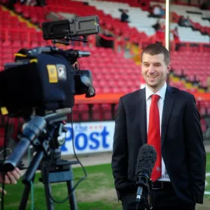 Bristol City FC Print - Jon Lansdown Sky TV Interview