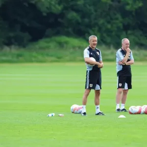 Bristol City FC Pre-Season Training Print Bristol City FC Pre-Season Training Print