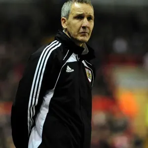 Bristol City FC: Keith Milnen at the Helm vs Crystal Palace, Championship Clash at Ashton Gate Stadium (12/2010)