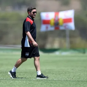 Bristol City FC: Lee Johnson at La Manga Training Ground Ahead of UCAM Friendly Bristol City FC: Lee Johnson at La Manga Training Ground Ahead of UCAM Friendly