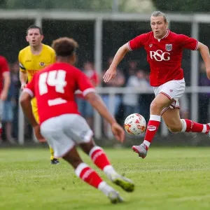 Bristol City FC Print: Luke Freeman in Action