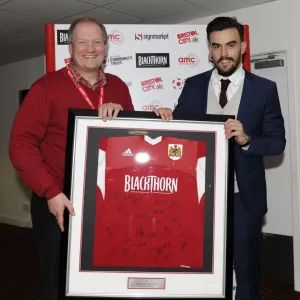 Bristol City FC Print - Man of the Match Honors at Ashton Gate