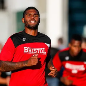 Bristol City FC Print: Mark Little Warming Up Bristol City FC Print: Mark Little Warming Up