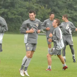 Bristol City FC: McAllister and Sproule in Training (07-08)