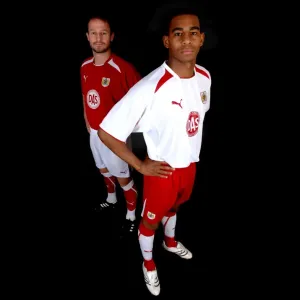 Bristol City FC: New Kit Unveiling - Team Portraits