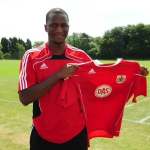 Bristol City FC Print: Kalifa Cisse Pre-Season Training Photo