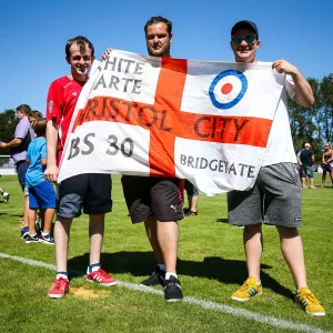 Bristol City FC in Pre-Season Friendly Action against Guernsey FC, July 2017