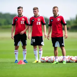 Bristol City FC: Pre-Season Training Sessions with Mitch Brundle, Wes Burns, and Liam Kelly