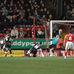 Bristol City FC Print - Adriano Basso Save
