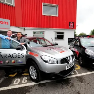Bristol City FC Receives New Media Car Print July 2012
