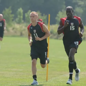 Bristol City FC: Behind the Scenes - Training Sessions 06-07 at the Training Ground Bristol City FC: Behind the Scenes - Training Sessions 06-07 at the Training Ground
