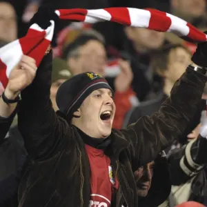 Bristol City FC Print: A Sea of Passionate Unity Bristol City FC Print: A Sea of Passionate Unity