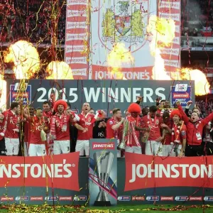 Bristol City FC Print - Wembley Stadium Johnstone's Paint Trophy Victory Bristol City FC Print - Wembley Stadium Johnstone's Paint Trophy Victory