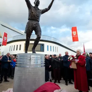 Bristol City FC: Unveiling of John Atyeo's Legendary Statue at Ashton Gate