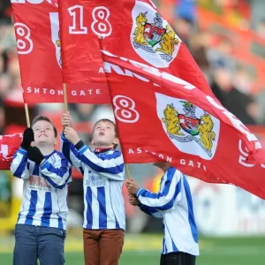 Bristol City FC vs Notts County: Guard of Honor at Ashton Gate Bristol City FC vs Notts County: Guard of Honor at Ashton Gate