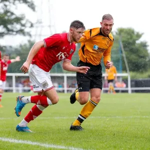 Bristol City FC Print - Wes Burns in Action
