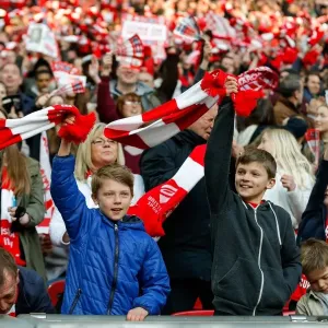 Bristol City FC Print of Wembley Stadium Victory