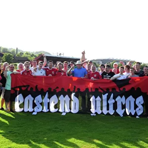 Bristol city first team with the academy