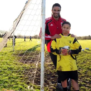 Bristol City First Team at Ashton Park School with David James - Season 10-11 Bristol City First Team at Ashton Park School with David James - Season 10-11