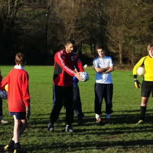 Bristol City First Team at Ashton Park School with David James - Season 10-11 Bristol City First Team at Ashton Park School with David James - Season 10-11