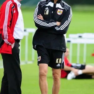 Bristol City First Team Print: 2010-11 Training Session