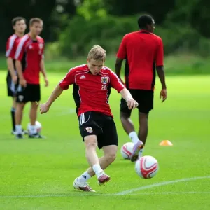 Bristol City First Team Print: 2010 Training Session