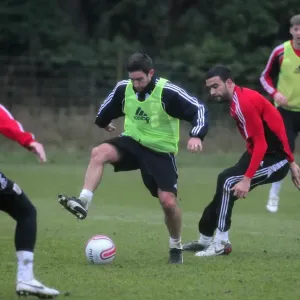 Bristol City First Team: January Training 2011 - Gearing Up for Season 10-11