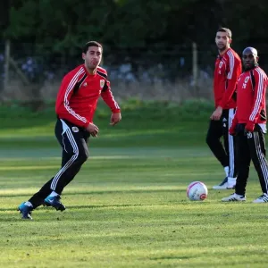 Bristol City First Team: Kicking Off the New Year - Training Session, January 1, 2011 Bristol City First Team: Kicking Off the New Year - Training Session, January 1, 2011