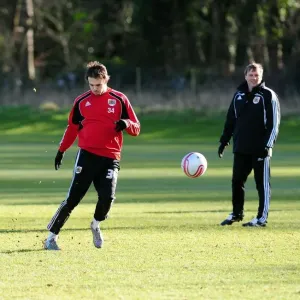 Bristol City First Team: Kicking Off the New Year - Training Session, January 1, 2011 Bristol City First Team: Kicking Off the New Year - Training Session, January 1, 2011