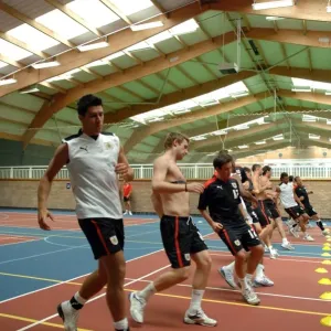 Bristol City First Team: Pre-Season Training 08-09 - Gearing Up for Season Eight-Nine Bristol City First Team: Pre-Season Training 08-09 - Gearing Up for Season Eight-Nine