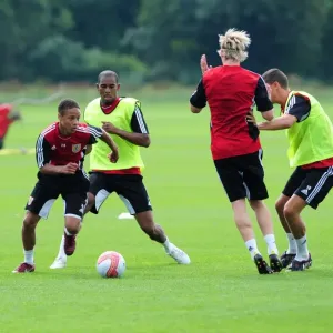 Bristol City First Team Pre-Season Training Print Bristol City First Team Pre-Season Training Print