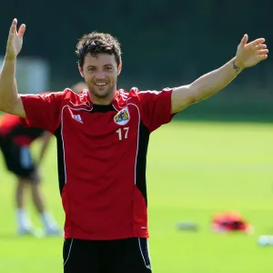 Bristol City First Team Print - 2010-11 Training Session Photo Bristol City First Team Print - 2010-11 Training Session Photo