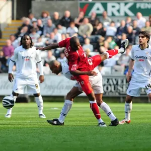 Bristol City First Team: Season 08-09: Swansea V Bristol City Bristol City First Team: Season 08-09: Swansea V Bristol City