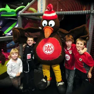 Bristol City First Team: Season 09-10 Holiday Cheer at Jump - City Redz Christmas Party
