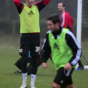 Bristol City First Team Training: January 13, 2011 - Season 10-11