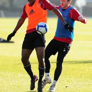 Bristol City FC First Team Training Print January 2011