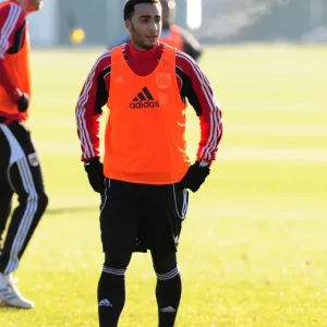 Bristol City First Team Training Print January 2011