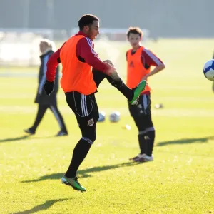 Bristol City First Team Training Print January 2011