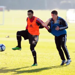 Bristol City First Team Training Print January 2011