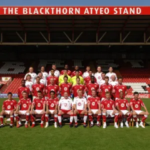 Bristol City First Team Print 08-09 Season Photo Bristol City First Team Print 08-09 Season Photo