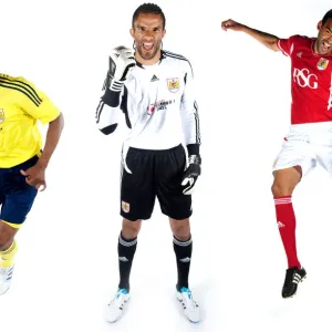 Bristol City First Team Print: Season 11-12 Kit Unveiling