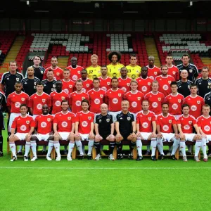 Bristol City FC 2016-2017 Squad and Management Team Print